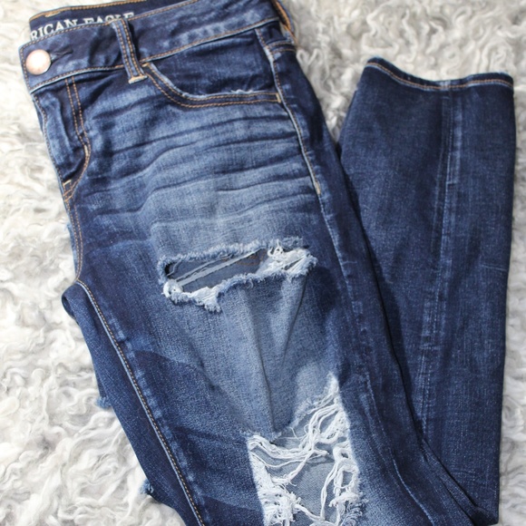 American Eagle Outfitters Denim - AE Super Stretch X Super Low Rise Jegging (WOMEN'S